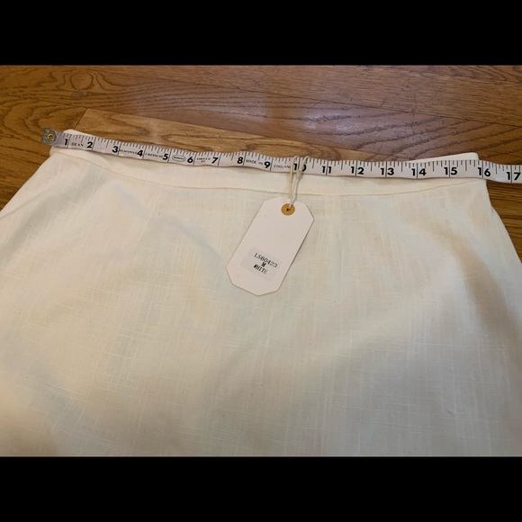 scalloped hem mini skirt scallop cut out skirt size M - Picture 9 of 13